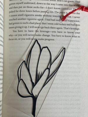 SIMPLE FLOWER BOOKMARK
