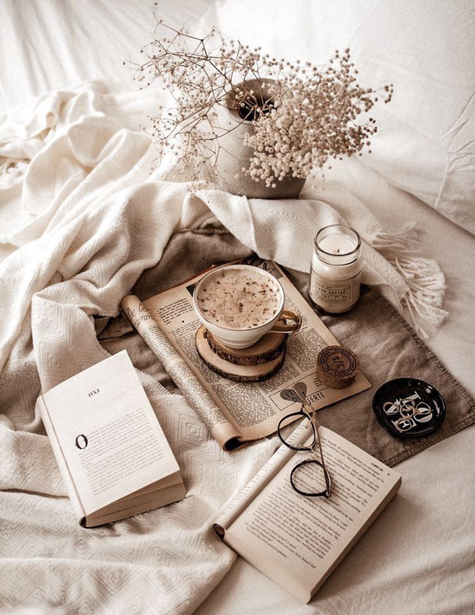book and accessories
